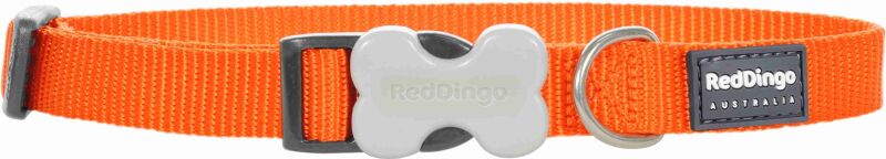 Red Dingo Halsband XS, 20-32cm, orange