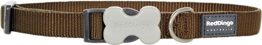 Red Dingo Halsband XS, 20-32cm, braun