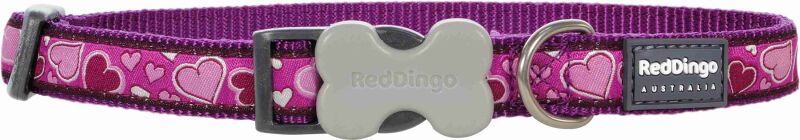 Red Dingo Halsband XS, 20-32cm, Breezy Love Purple
