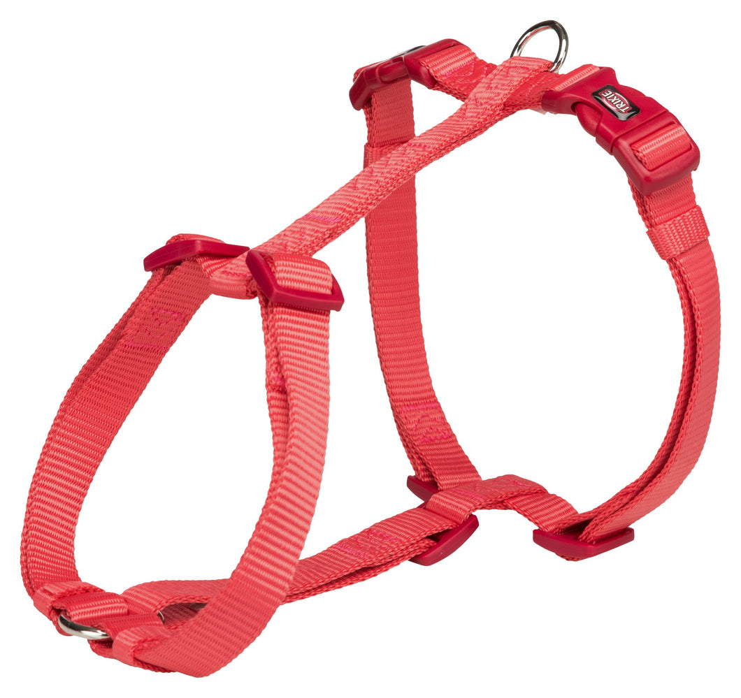 Trixie Premium H Geschirr XXS 20-32 cm 10 mm koralle